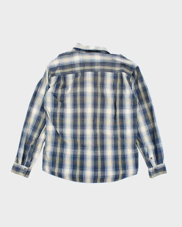 Vintage Wrangler Western Snap Button Flannel Shirt - M sold by Rokit product image thumbnail 2