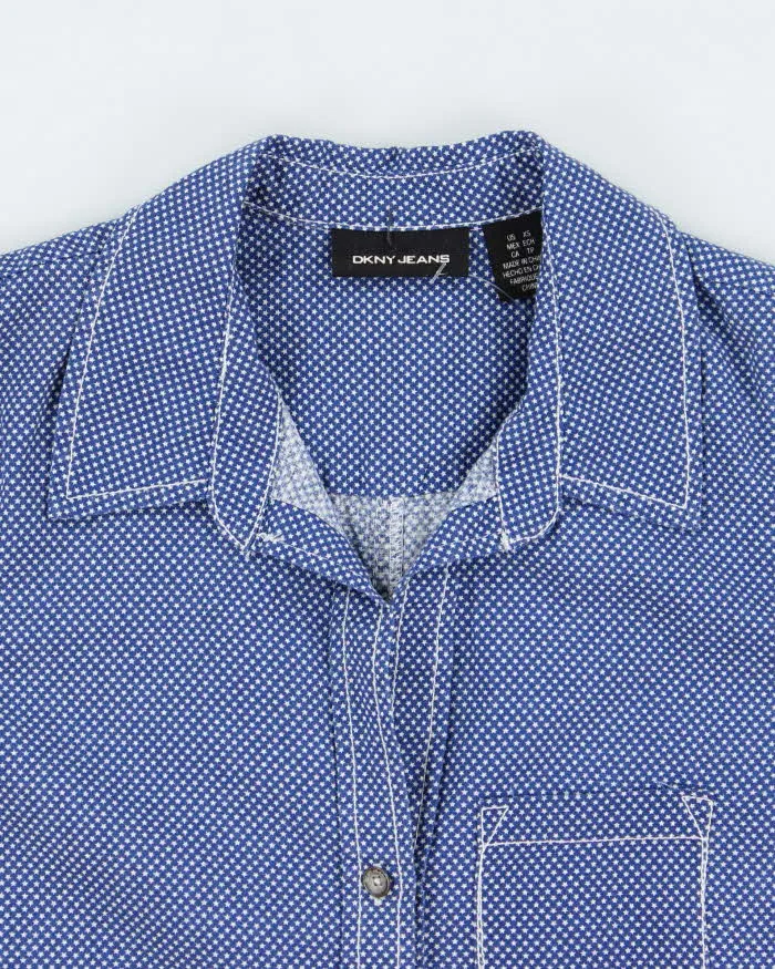 Y2k 00s DKNY Star Print Shirt - S sold by Rokit product image thumbnail 3
