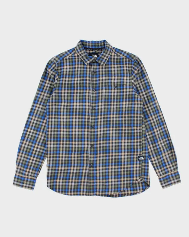 Vintage 2000's The North Face Button Up Flannel Shirt - S sold by Rokit