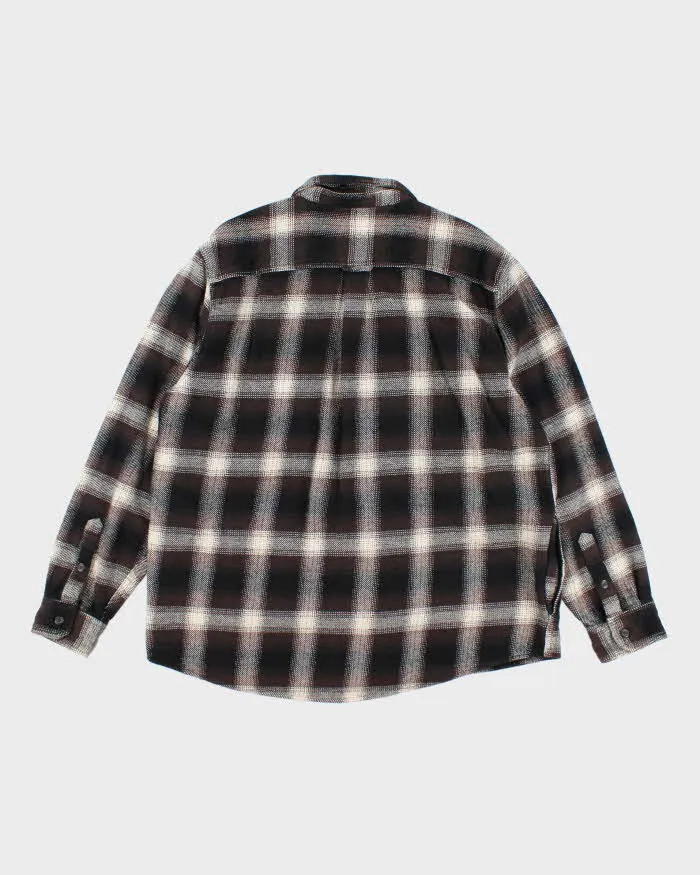 Vintage Orvis Heavyweight Plaid Flannel Shirt - XXL sold by Rokit product image thumbnail 2