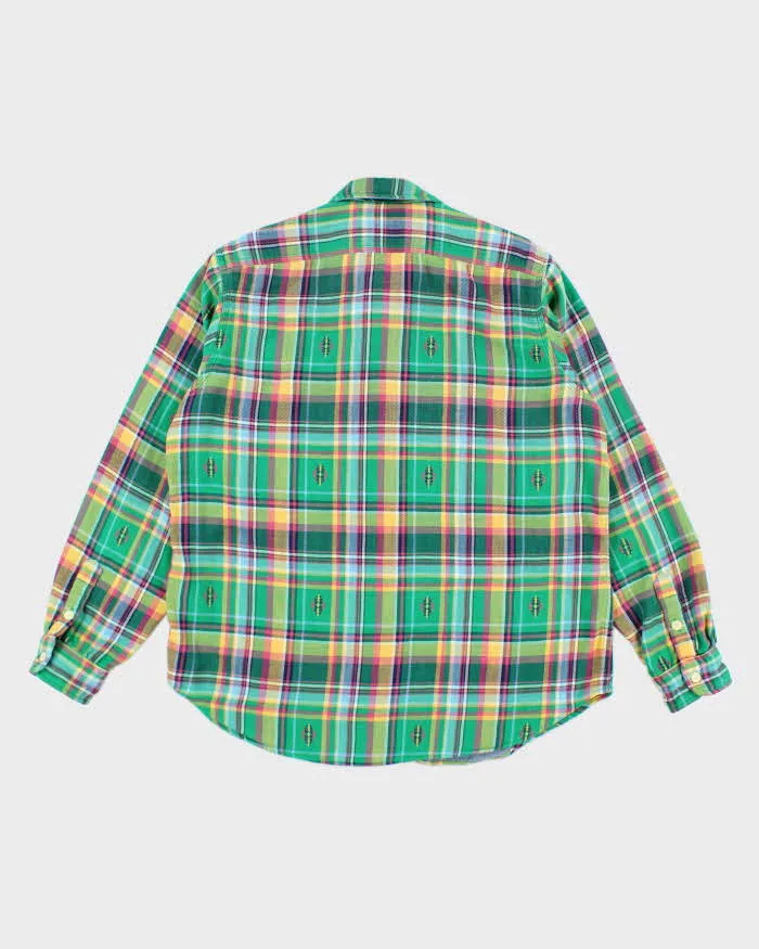 Vintage Ralph Lauren Heavyweight Flannel Shirt - L sold by Rokit product image thumbnail 2