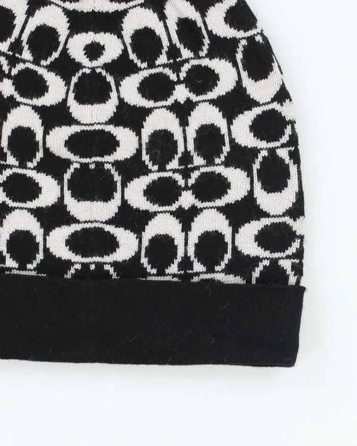 Vintage 2000's Coach Monogram Logo Beanie - OS sold by Rokit product image thumbnail 3