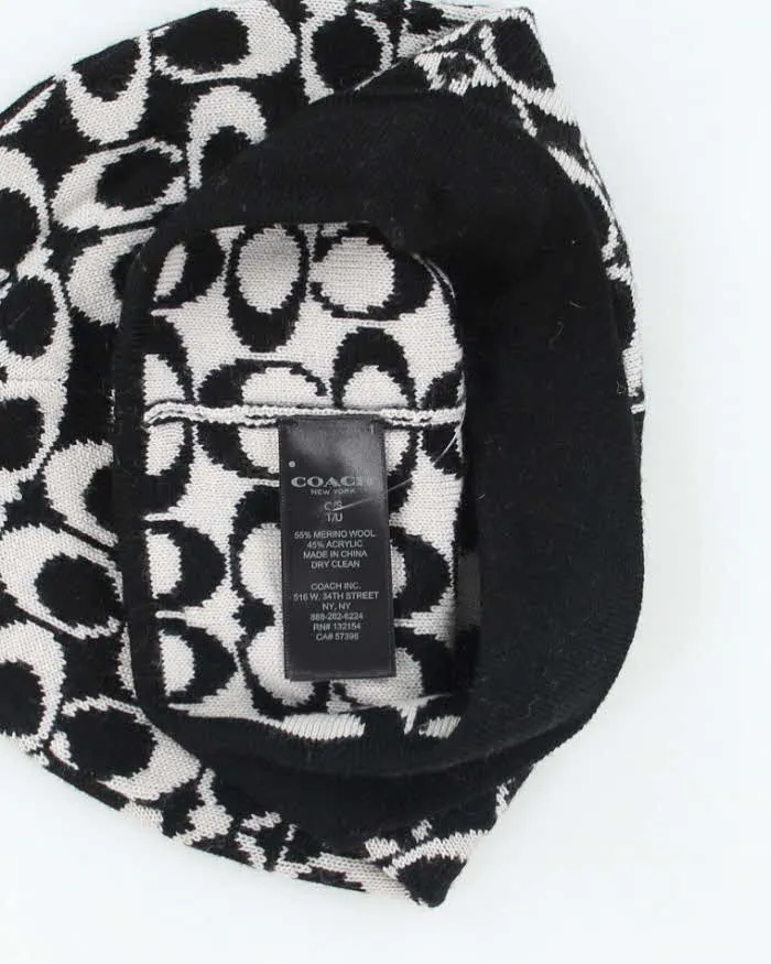 Vintage 2000's Coach Monogram Logo Beanie - OS sold by Rokit product image thumbnail 4