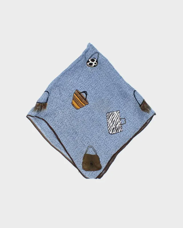 Vintage Elaine Gold Silk Scarf sold by Rokit