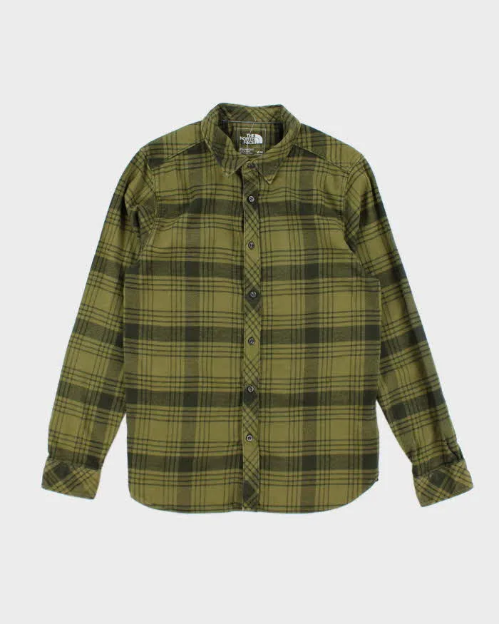 Vintage The North Face Button Up Flannel Shirt - M sold by Rokit