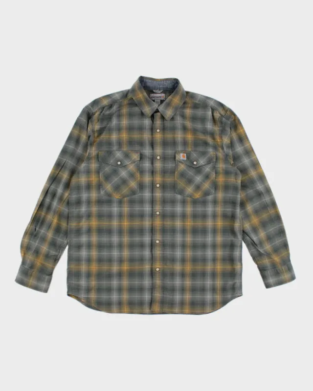 Carhartt Check Shirt - L sold by Rokit