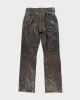 Vintage 90s Lucid Brown Leather Trousers - W32 L33 sold by Rokit