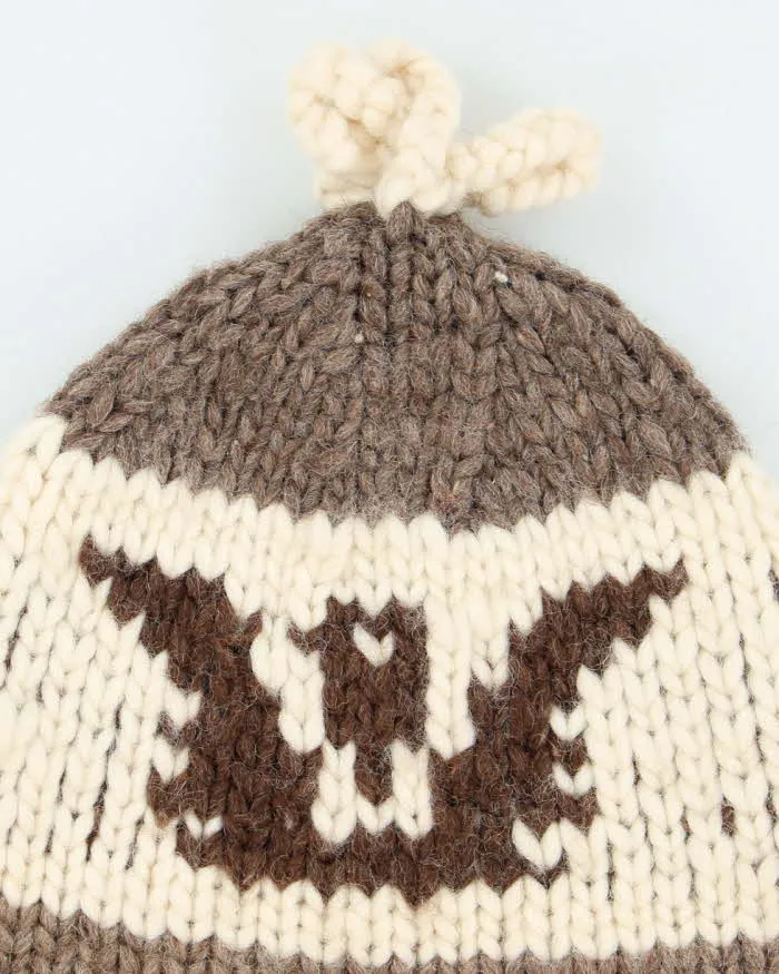Vintage 80's Cowichan Style Wool Toque Beanie - OS sold by Rokit product image thumbnail 3