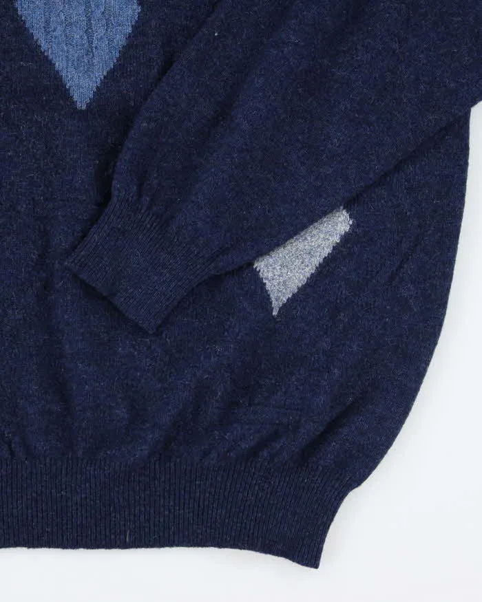 Vintage Jaeger Wool Argyle Jumper - M sold by Rokit product image thumbnail 4