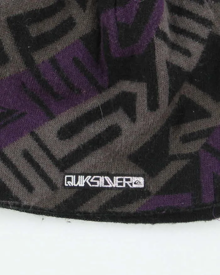 Vintage Y2K Quiksilver Patterned Toque Beanie - OS sold by Rokit product image thumbnail 3