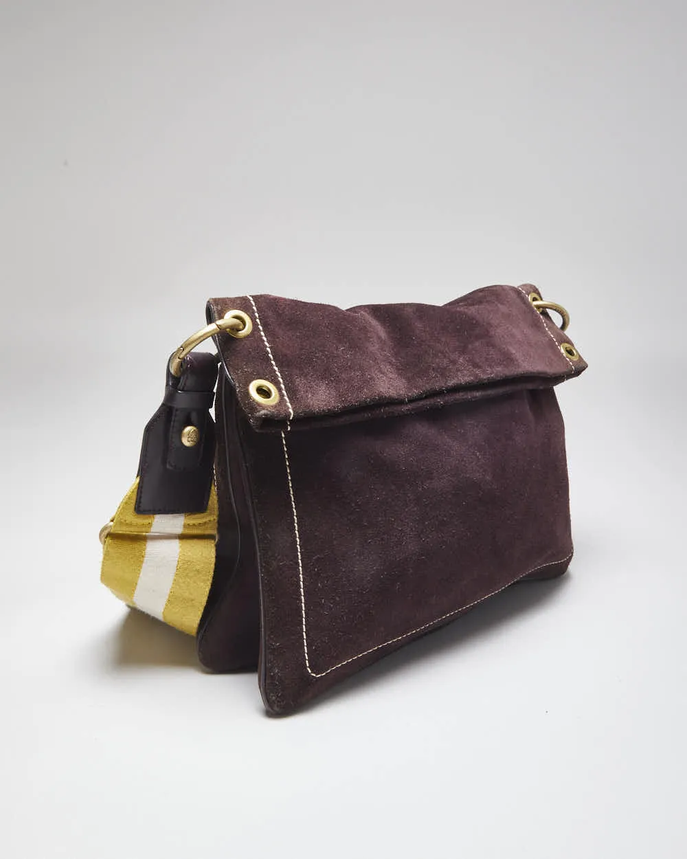 Bally Suede Bag sold by Rokit