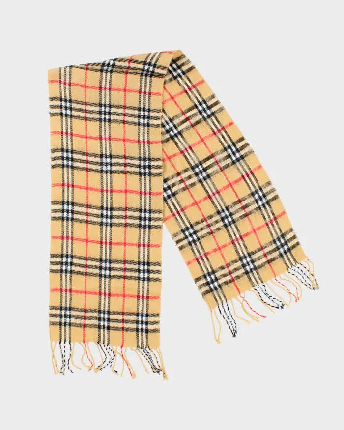 Vintage Royal Rossi Cashmere Checked Scarf sold by Rokit product image thumbnail 2