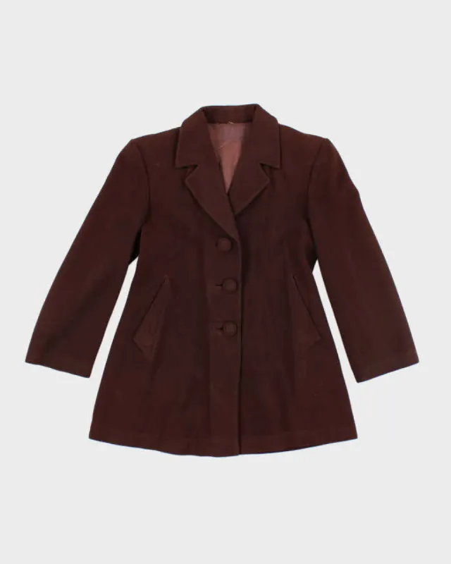 Vintage 60s Brown Jacket - S sold by Rokit