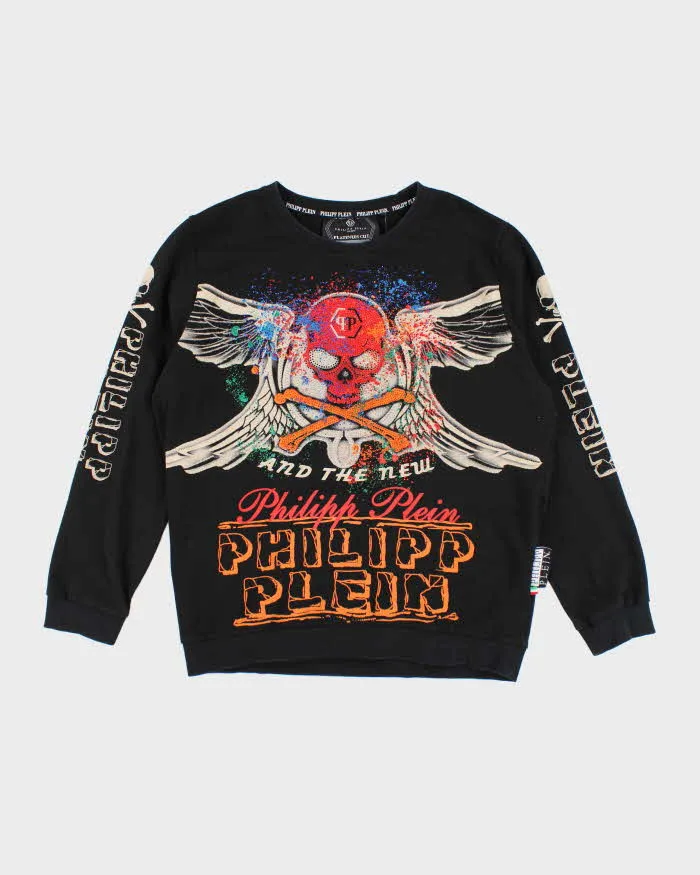Phillip Plein Rhinestone Sweatshirt - XXL sold by Rokit