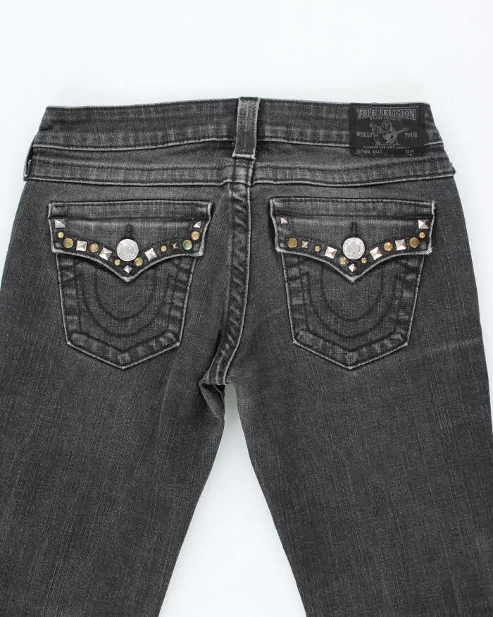 Vintage Y2K True Religion Studded Skinny Jeans - W28 L28 sold by Rokit product image thumbnail 4