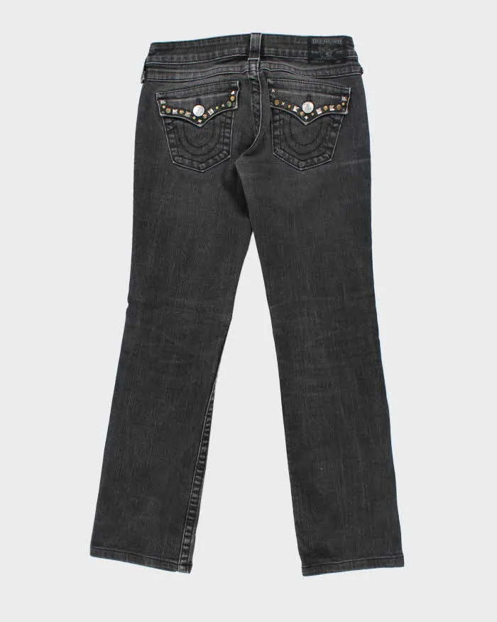 Vintage Y2K True Religion Studded Skinny Jeans - W28 L28 sold by Rokit product image thumbnail 2