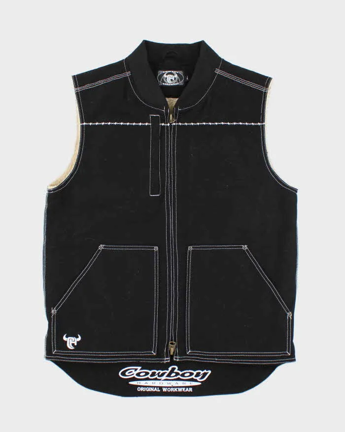 Vintage Cowboy Hardware Lined Gillet - M sold by Rokit