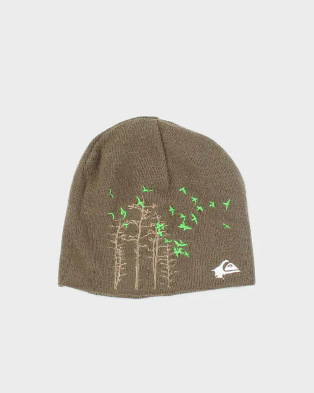 Vintage Y2K Quiksilver Reversible Toque Beanie - OS sold by Rokit