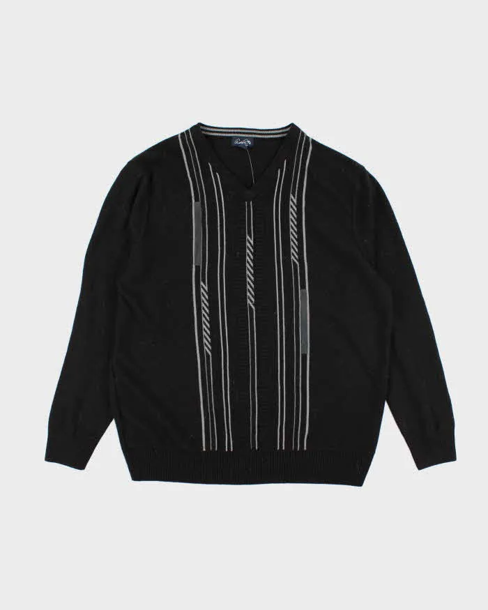 Vintage Arnold Palmer V-Neck Knit Jumper - XL sold by Rokit