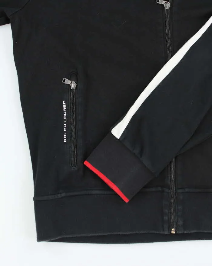 Ralph Lauren Black Zip-up Jumper - L sold by Rokit product image thumbnail 4