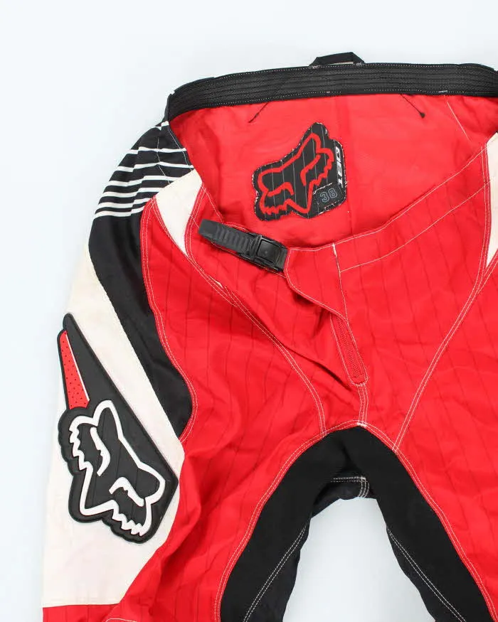 Vintage Y2K Fox Racing Motocross Heavyweight Trousers - W32 L28 sold by Rokit product image thumbnail 4