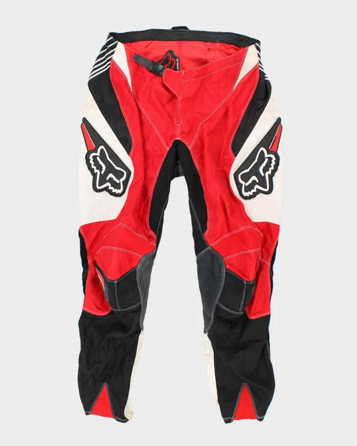 Vintage Y2K Fox Racing Motocross Heavyweight Trousers - W32 L28 sold by Rokit