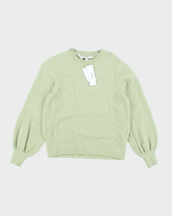 Womens Deadstock Ever New Light Sage Green Jumper - XS sold by Rokit