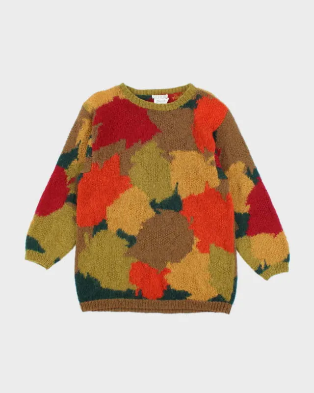 Vintage 90's Bianca Handmade Mohair Blend Knit Jumper - S sold by Rokit