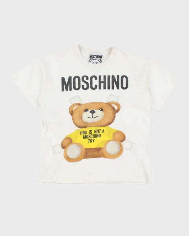 Vintage 2000's Moschino Teddy Bear T-Shirt - M sold by Rokit