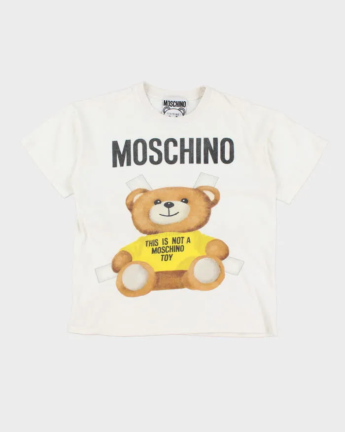 Vintage 2000's Moschino Teddy Bear T-Shirt - M sold by Rokit