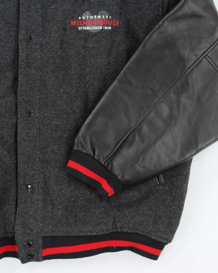 Disney Mickey Mouse Wool Blend Bomber Jacket - XL sold by Rokit product image thumbnail 4