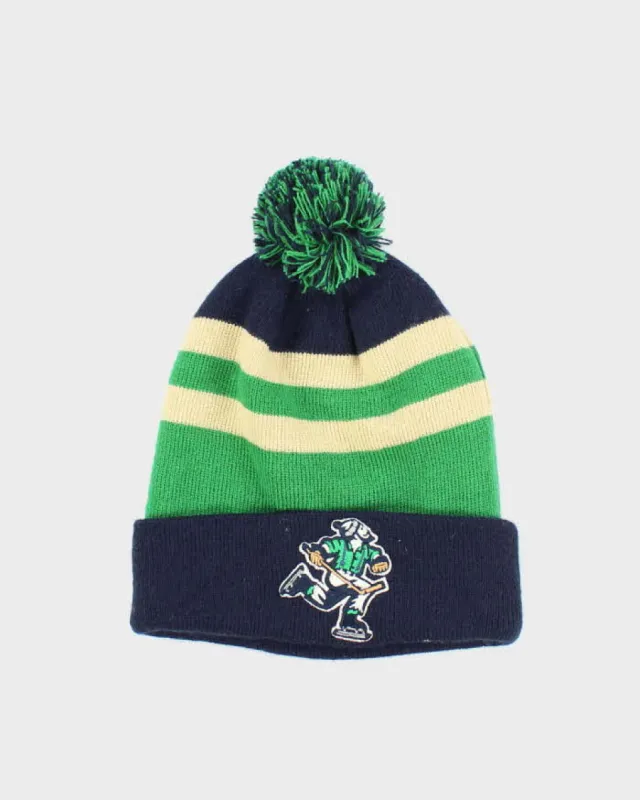 Vintage NHL Embroidered Bobble Beanie - OS sold by Rokit