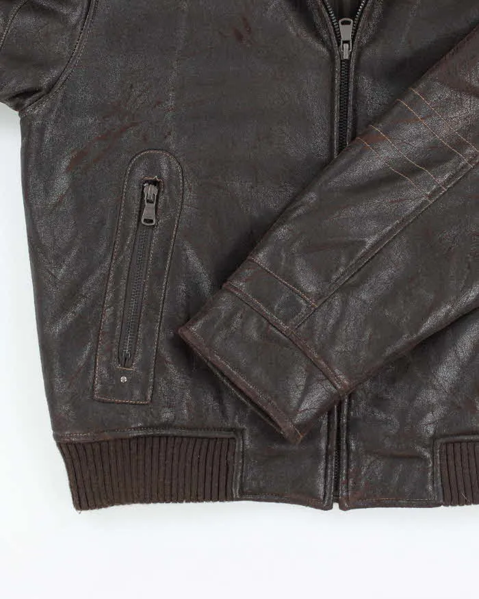 Calvin Klein Faux Leather Jacket - M sold by Rokit product image thumbnail 4