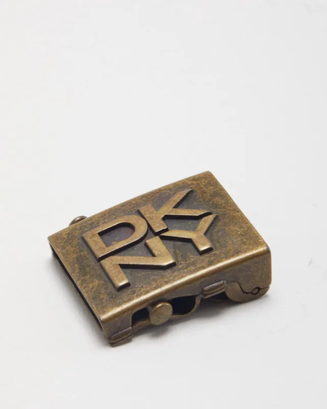 Y2k 00s DKNY Belt Buckle sold by Rokit