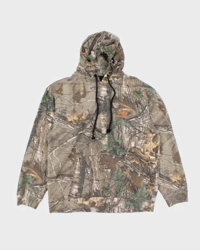 Y2k 00s Realtree Camouflage Hoodie - M sold by Rokit