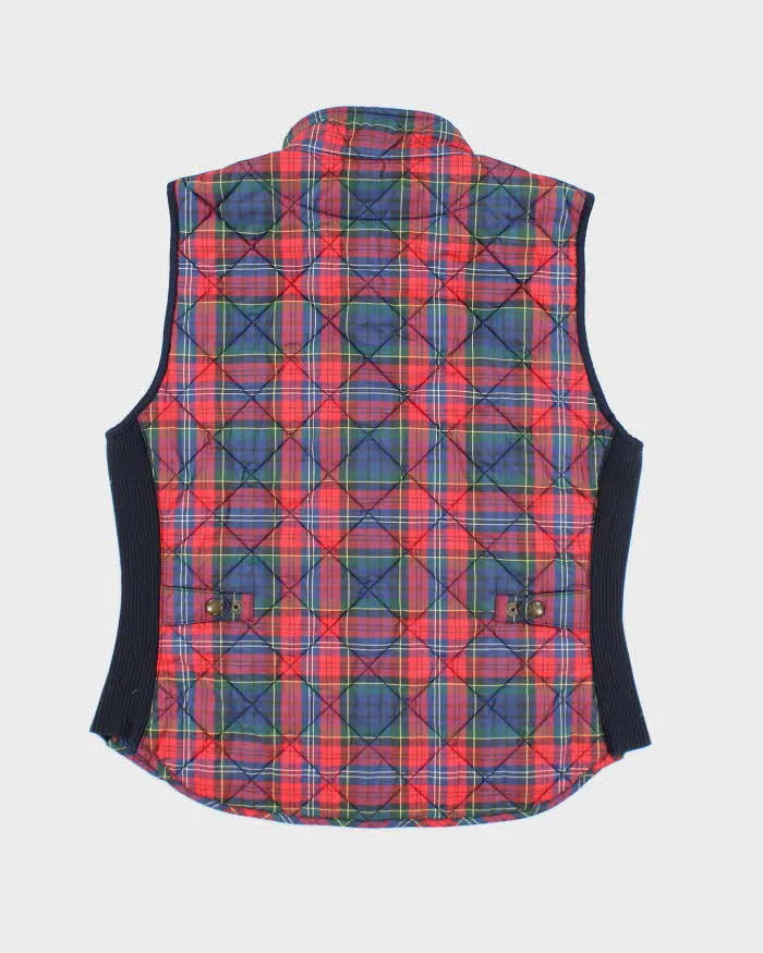 Vintage Women's Ralph Lauren Tartan Insulated Puffer Gilet - L sold by Rokit product image thumbnail 2