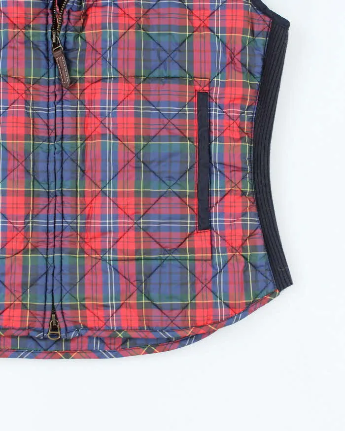 Vintage Women's Ralph Lauren Tartan Insulated Puffer Gilet - L sold by Rokit product image thumbnail 4