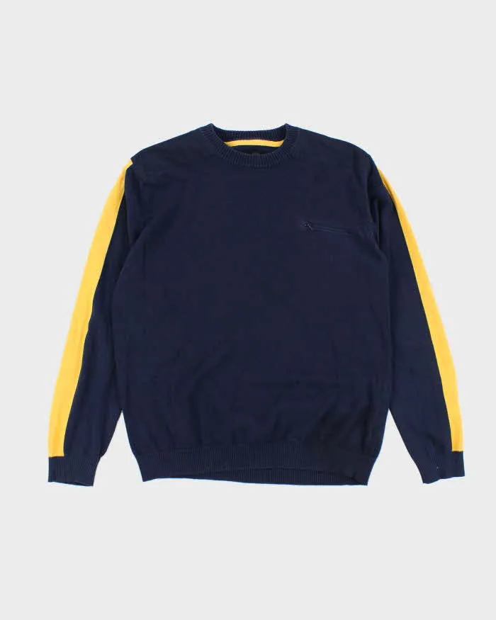 Vintage Y2K Fila Small Pocket Chunky Knit Jumper - L sold by Rokit