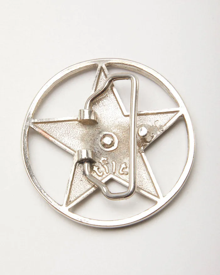 Y2k 00s Tilt Spin Star Belt Buckle sold by Rokit product image thumbnail 4