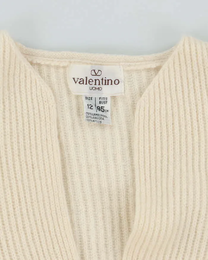 Vintage 80s Valentino Wool & Angora Blend Cardigan - M sold by Rokit product image thumbnail 5