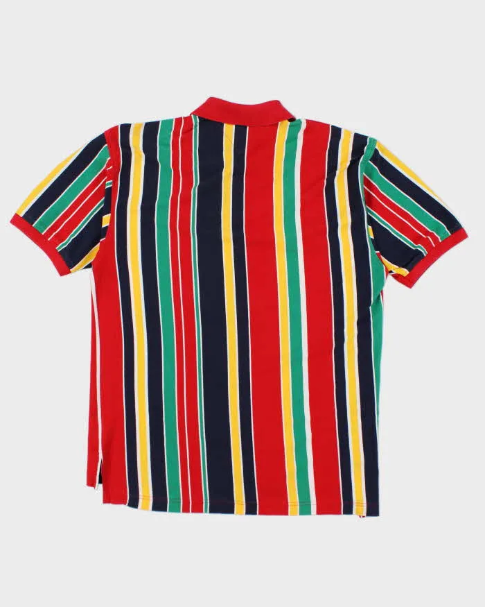 Vintage 90s Tommy Hilfiger Stripe Polo Shirt - L sold by Rokit product image thumbnail 2