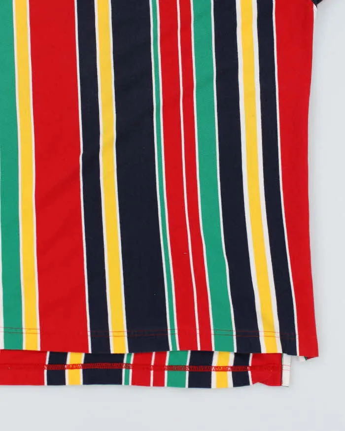 Vintage 90s Tommy Hilfiger Stripe Polo Shirt - L sold by Rokit product image thumbnail 4