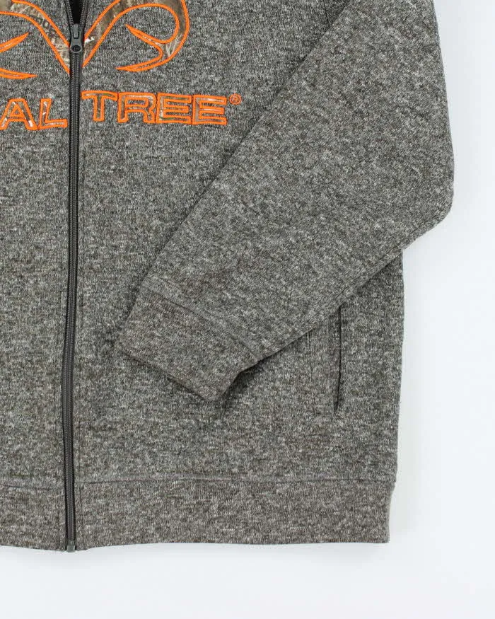 Realtree Grey Knit Zip-Up Jumper - XL sold by Rokit product image thumbnail 4