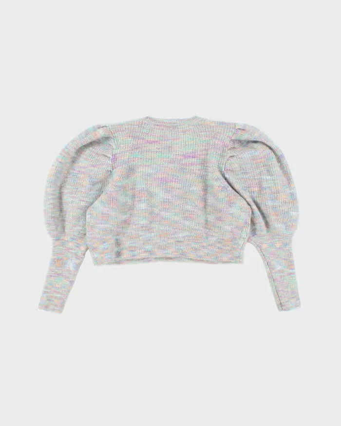 Ted Baker Multi Colour Knit Puffy Sleeve Jumper - M sold by Rokit product image thumbnail 2