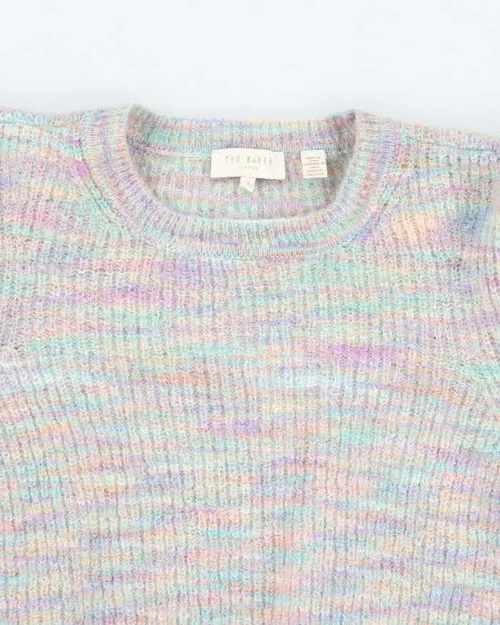 Ted Baker Multi Colour Knit Puffy Sleeve Jumper - M sold by Rokit product image thumbnail 3