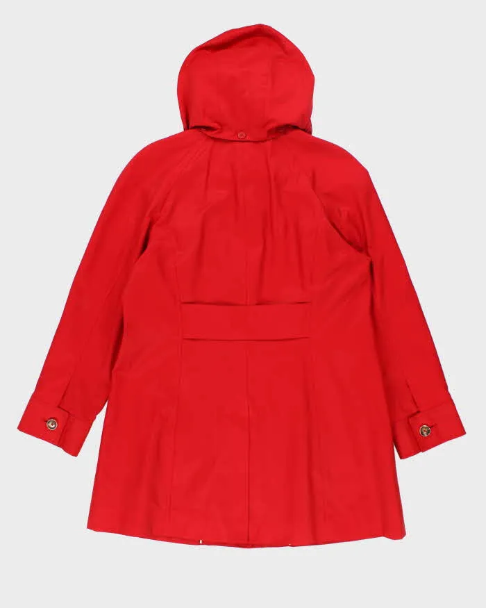 Vintage London Fog Hooded Red Short Coat - L sold by Rokit product image thumbnail 2