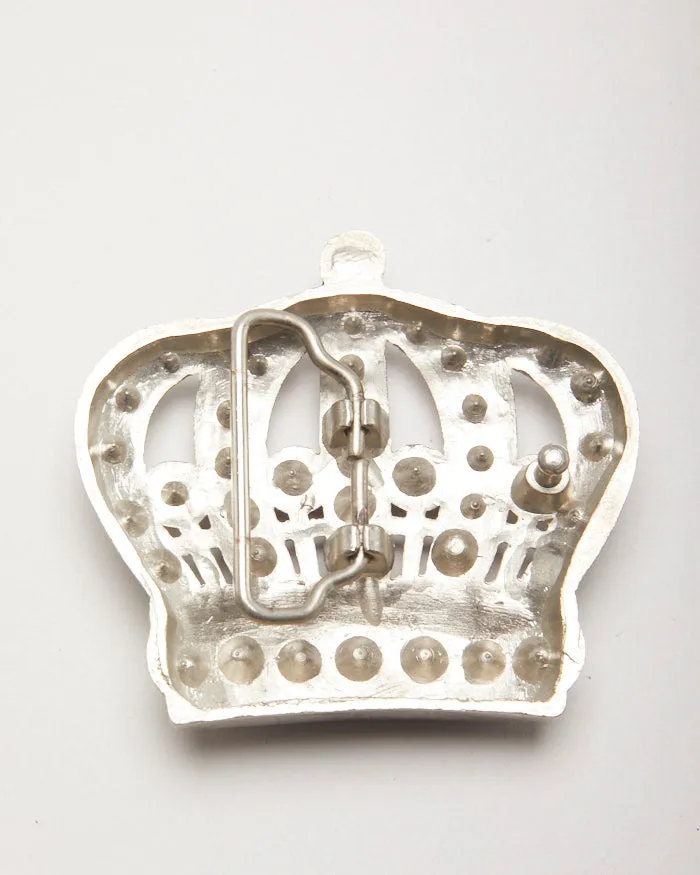 Vintage Y2k 00s Royal Gem Crown Belt Buckle sold by Rokit product image thumbnail 4