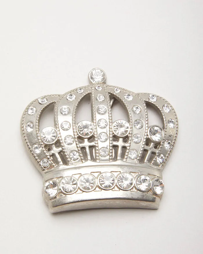Vintage Y2k 00s Royal Gem Crown Belt Buckle sold by Rokit product image thumbnail 3