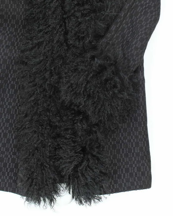 Vintage Donatella Wool & Faux Fur Jacket - M sold by Rokit product image thumbnail 4