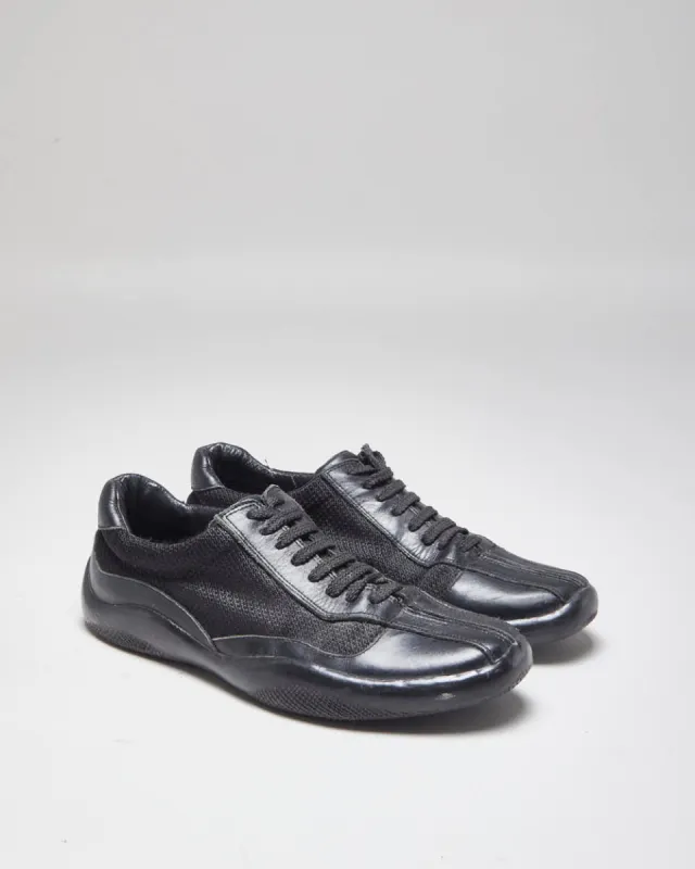 Prada Black Trainers - UK5 sold by Rokit
